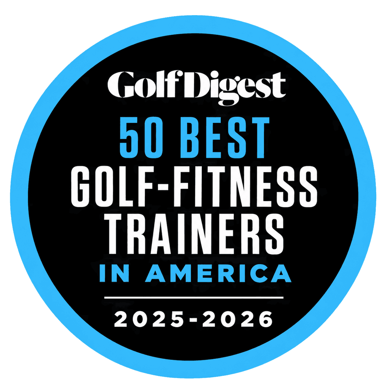 Golf Digest Top 50 Golf-Fitness Trainers 2025-2026